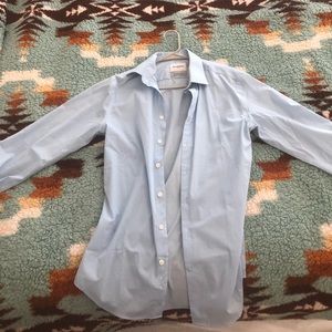 Mens long sleeve formal button up